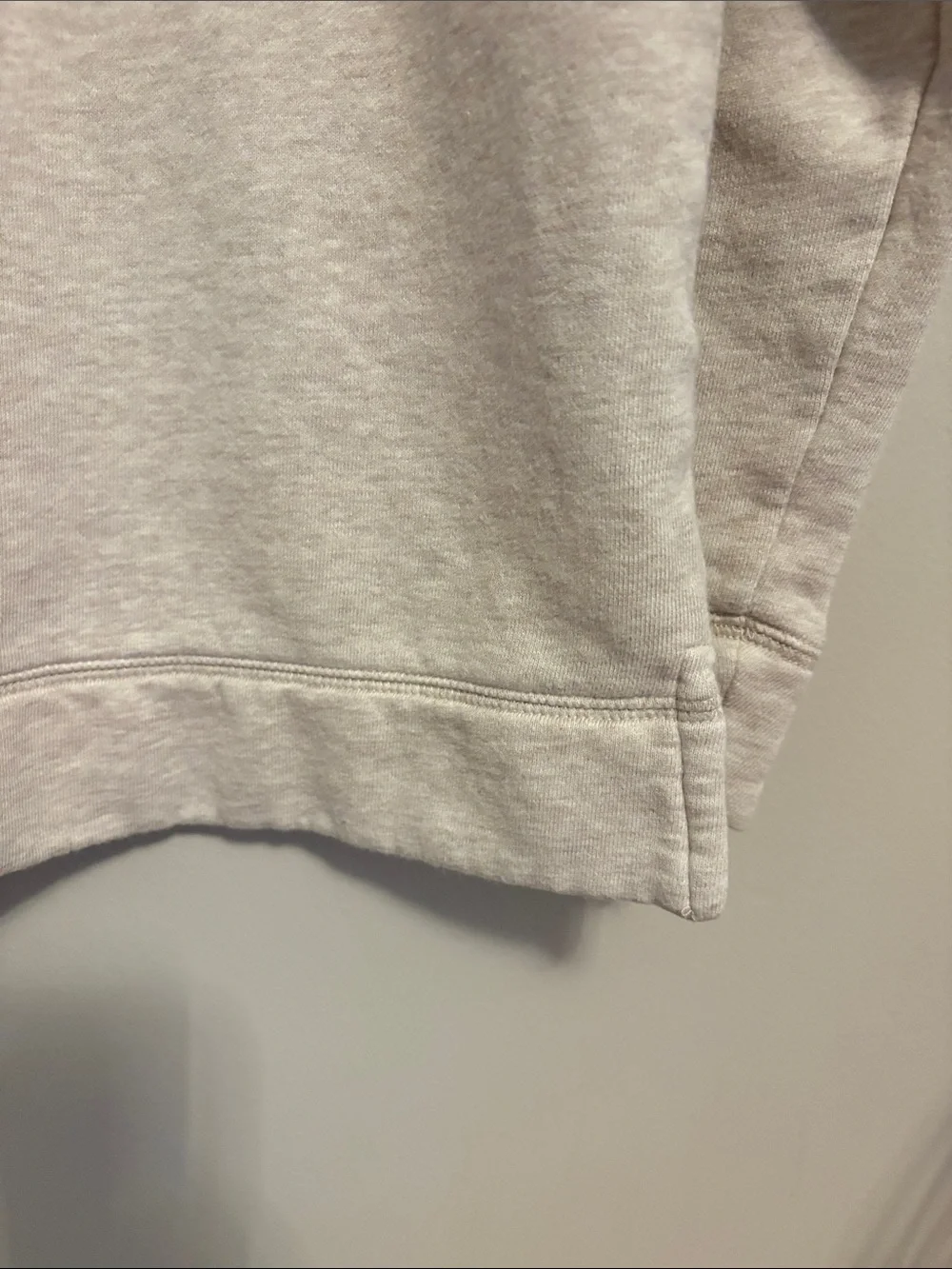 Talbots Light Cream Sweatshirt with Black Dog Outline